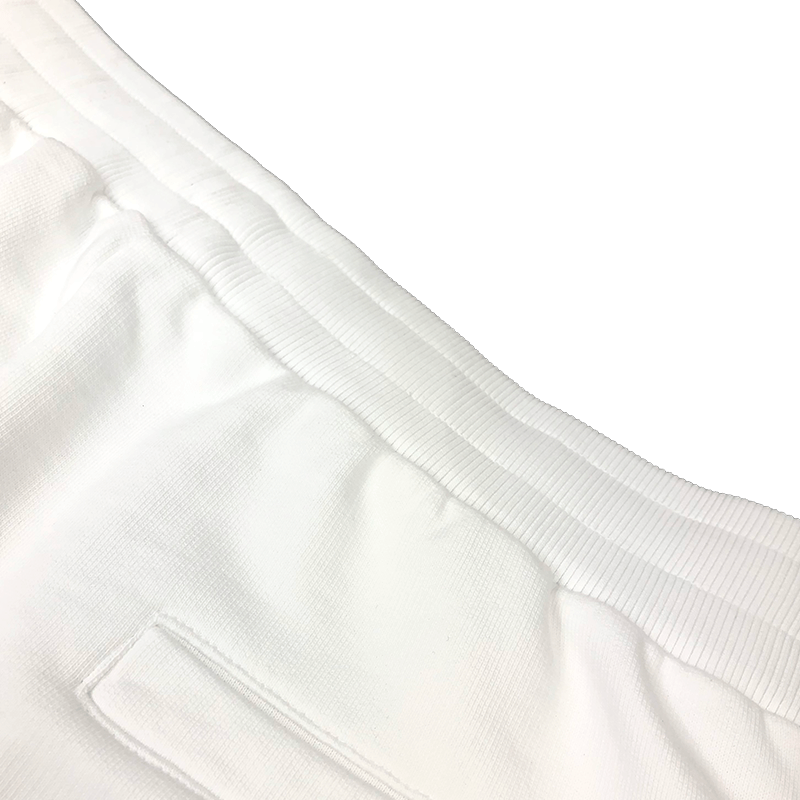 LUXE Fleece Short - White