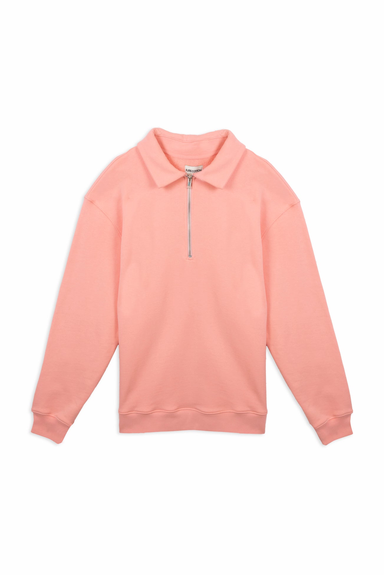 ULTRA LUXE Half Zip Sweater - Pink