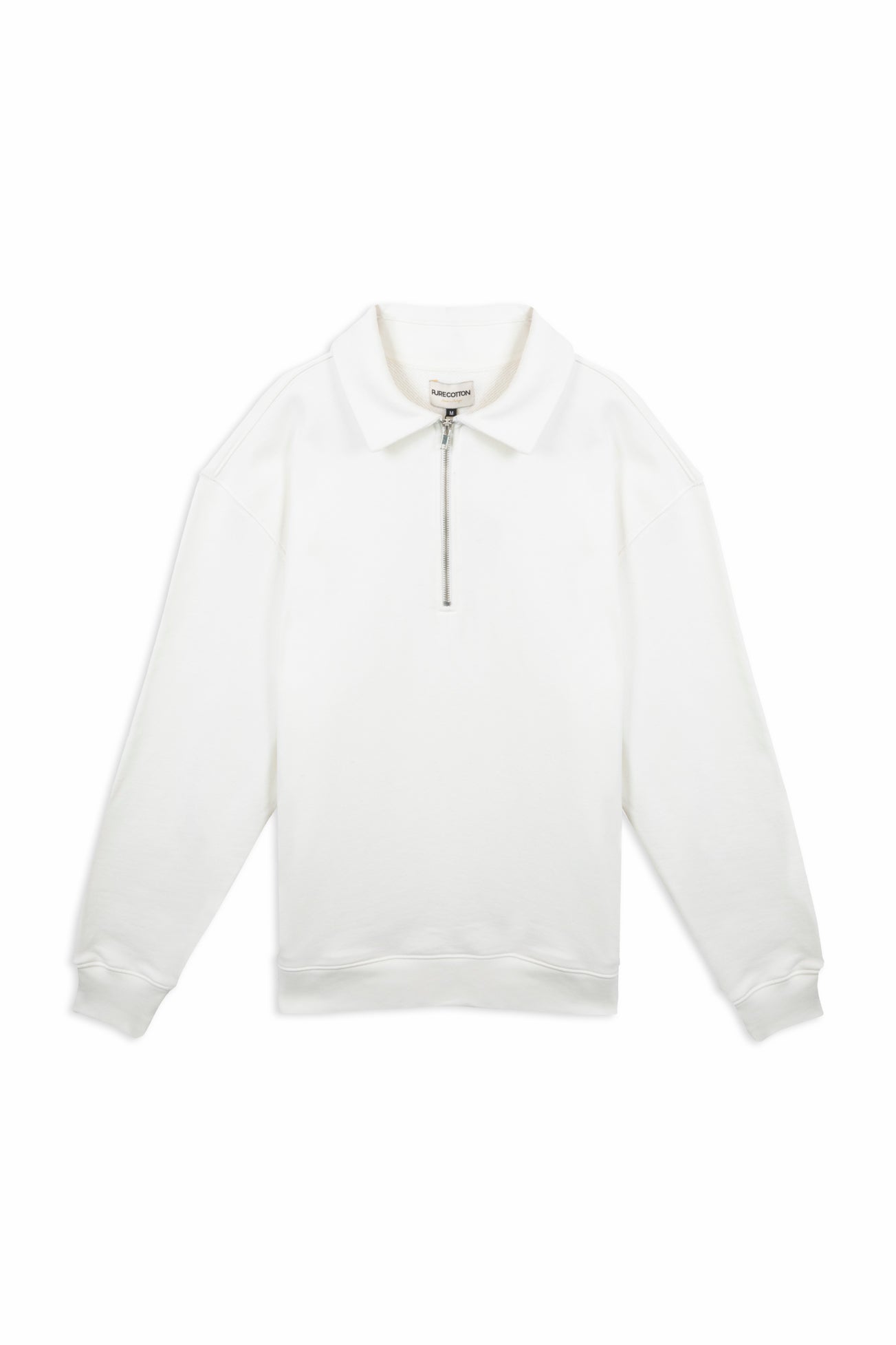 ULTRA LUXE Half Zip Sweater - Cru