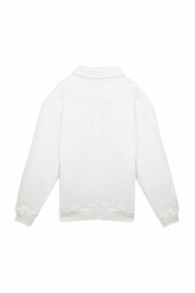 ULTRA LUXE Half Zip Sweater - Cru